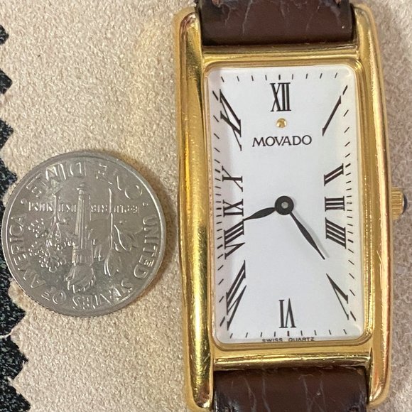 art deco tank watch